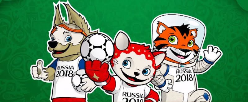 fun88 wc fifa mascottes 2018